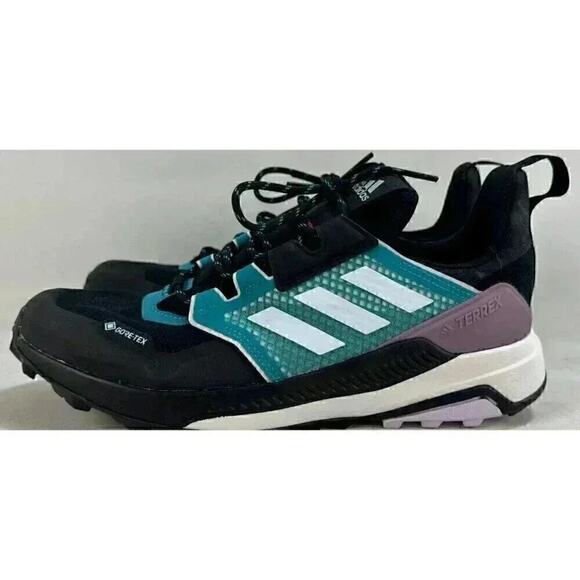 Adidas Womens TERREX Trailmaker GORE-TEX - FV6915 - Black / Sky Tint - Size: 9 - Picture 2 of 7